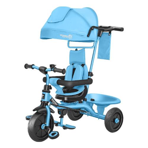 Globo Triciclo Evolution 5 in 1 con parasole (93x52cm) VITAMINA G Azzurro 05564