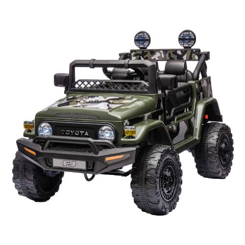 Globo Auto elettrica Toyota Fj Cruiser 12V RC (98x70cm) ESPIDKO Verde 42334