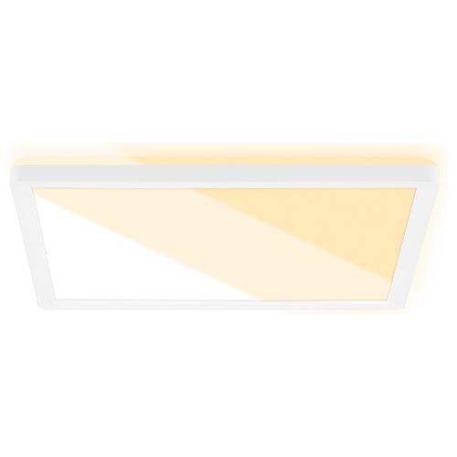 Briloner Plafoniera SLIM Bianco (29,3x2,8x29,3cm) 7556016 1 luce - LED - Max 18W