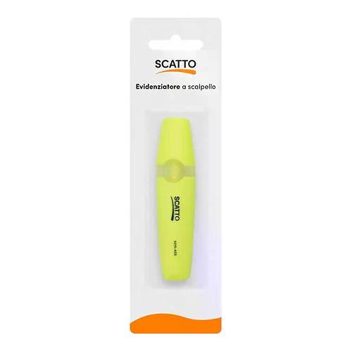 Scatto Evidenziatore punta scalpello colore assortito 050 1F