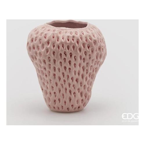 Vaso piante tondo FRAGOLA rosa D. 22 x h. 26 cm 018236,51