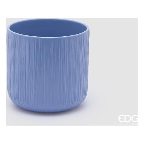 Edg Vaso piante tondo GEN blu (18,5x18 cm) 020667 881