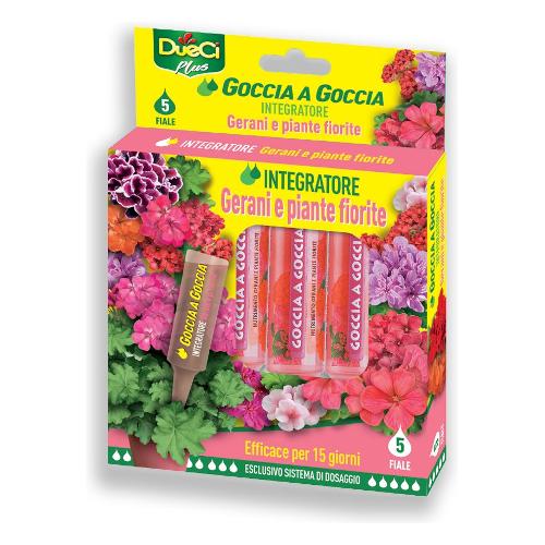 Dueci Nutrimento in gocce Integratore Gerani 5 x 32 ml Y100501