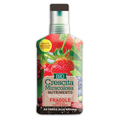 Crescita Miracolosa Concime liquido Fragole Bio 200 ml C025401