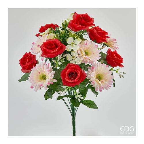 Edg Mazzetto Rosa Gerbera Red 214601 40