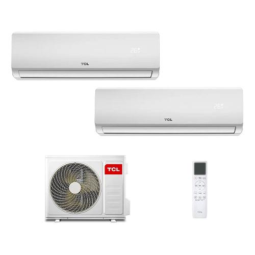 Tcl Condizionatore fisso dual 2,6 + 3,4 Kw SERIE F2 Elite White SN09F2S0, SN12F2S0 MT1821