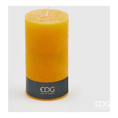 Edg Candela cilindro (10x18cm) RUSTICA Giallo 612405 21