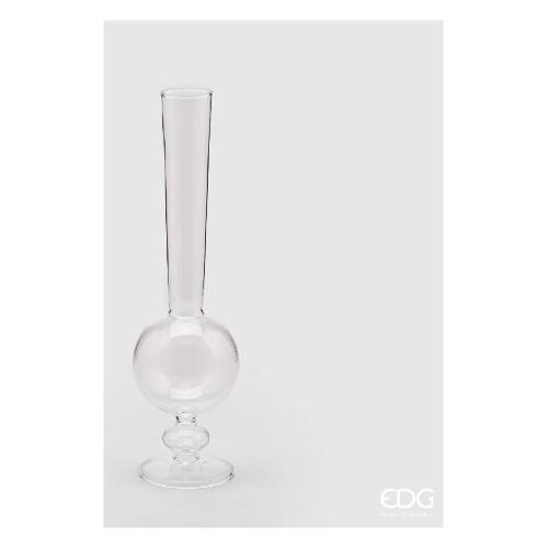 Edg Vaso Vetro (8x30cm) Collo Lungo Trasparente 107449 00