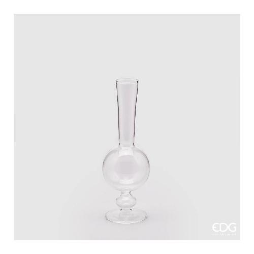 Edg Vaso Vetro (8x24cm) Collo Lungo Trasparente 107450 00