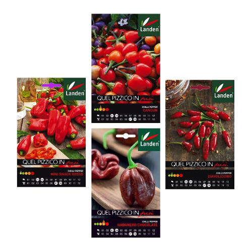Landen Sementi peperoncini piccanti Quel Pizzico in Più Busta termosaldata assortito LS3200