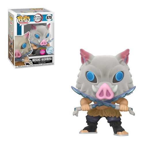 Funko POP ANIMATION Demon Slayer Inosuke Hashibira (Flocked) Limited Edition 870 74462