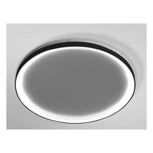 Vivida International Plafoniera LIFERING Nero (78x6,5cm) 0098 22 NE WN 1 luce - LED - Max 80W