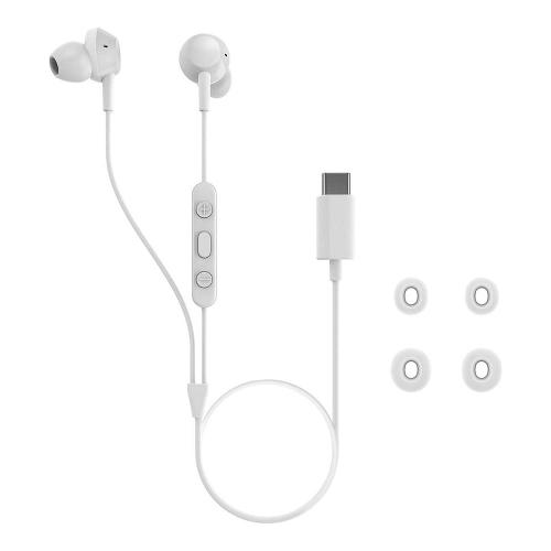 Philips Auricolari microfono filo Bianco TAE5008WT 00