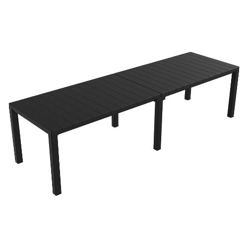 Toomax Tavolo da esterno polipropilene GOLIA 973 Fisso Antracite scuro (294x88x74cm) Z0973RAA04100