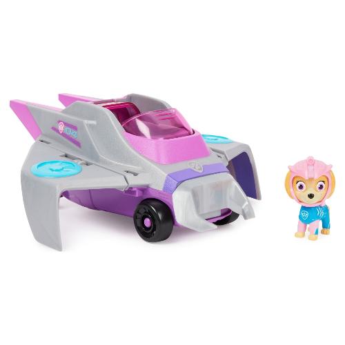 Spin Master Skye con veicolo Aqua Pups (24cm) PAW PATROL Grigio e Lilla 6066141