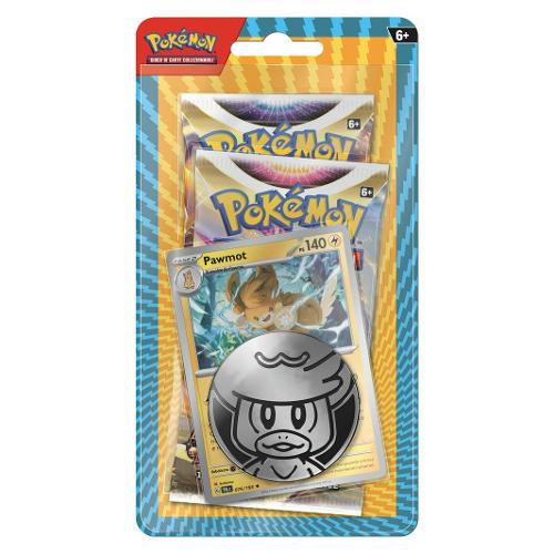 Gamevision Carte gioco 2 Buste con Moneta Pawmot POKÉMON PK60476
