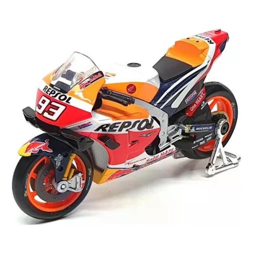 Maisto Moto corsa RC213V Marc Marquez scala 1:18 HONDA REPSOL 925796 012