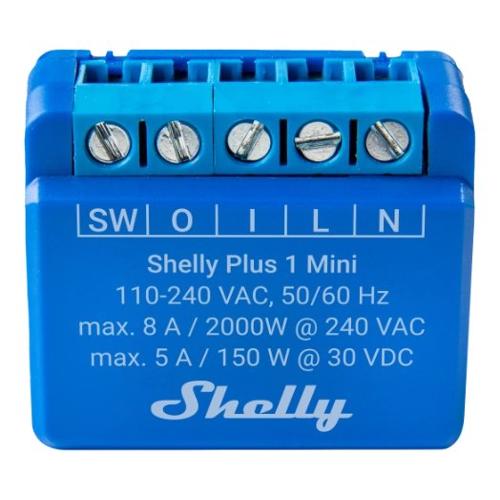 Shelly Relè Plus 1 Mini Gen 3 Blu 095 2309
