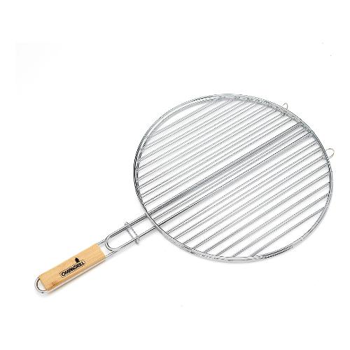 Ompagrill Griglia barbecue Acciaio (65x40,5 cm) doppia con manico B04000