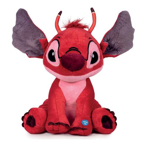 Grandi Giochi Peluche Leroy con suoni (20cm) DISNEY STITCH Rosso TTC08000
