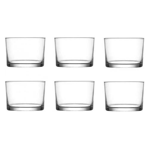 Lav Set bicchieri Acqua 6 pz (240ml) Mini BODEGA Trasparente