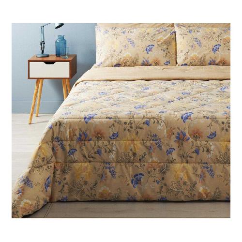 Zucchi Parure copripiumino piazza e mezza NEW IRIS Beige 9125719