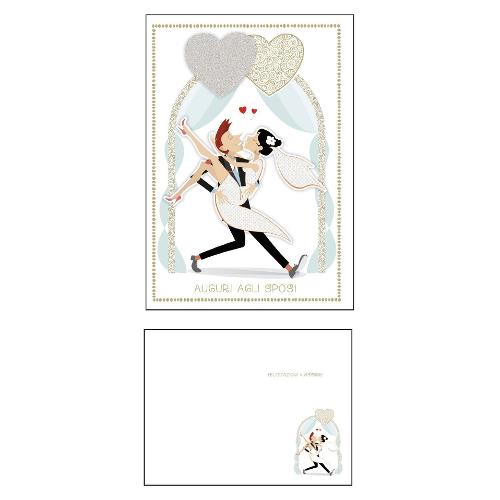 Marpimar Biglietto auguri Matrimonio (11,8x16,8 cm) TSD52