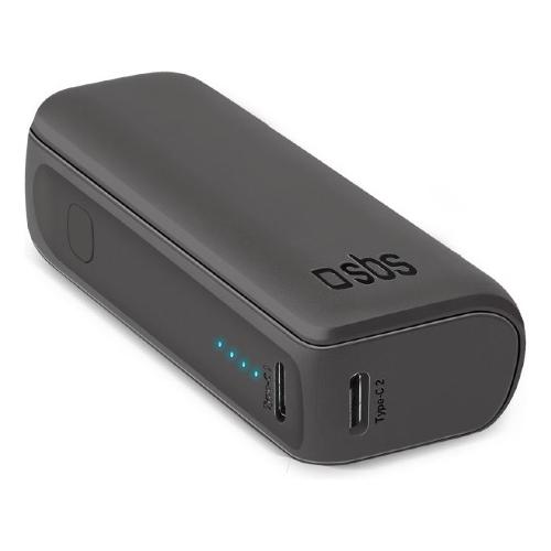 Sbs Power bank 5000mA NANOTUBE Black TTBB5000MINIK