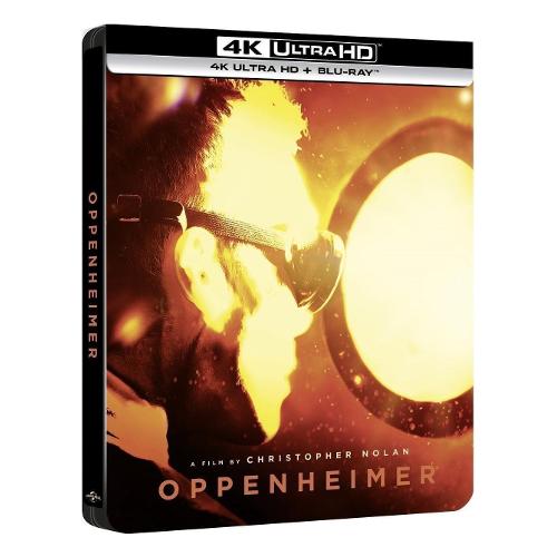 Blu Ray 4K - Oppenheimer (Steelbook 2) (Blu Ray 4K Ultra HD+2 Blu
