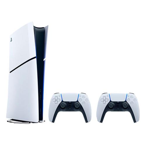 Playstation Console videogioco PLAYSTATION 5 Digital Edition Bundle 2 DualSense White 1000042065