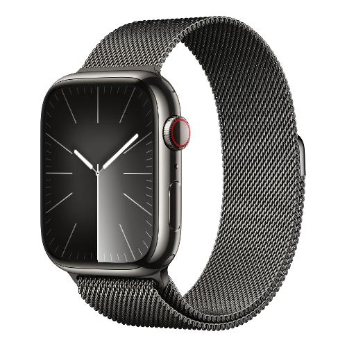 Apple Smartwatch WATCH SERIES 9 Acciaio GPS + Cellular Grafite 45 mm MRMX3QL A
