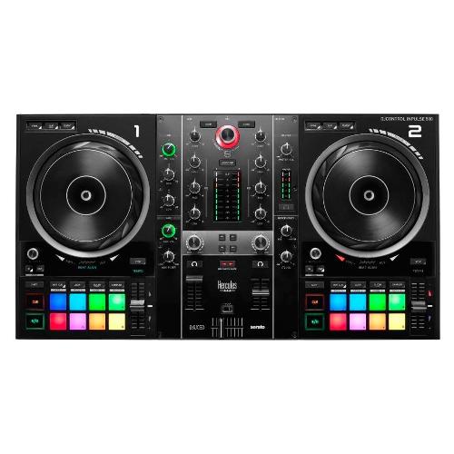Hercules Controller disc jockey DJCONTROL Inpulse T500 Black 4780909