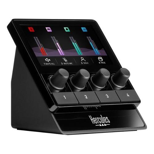 Hercules Interfaccia audio STREAM 100 Black 4780933