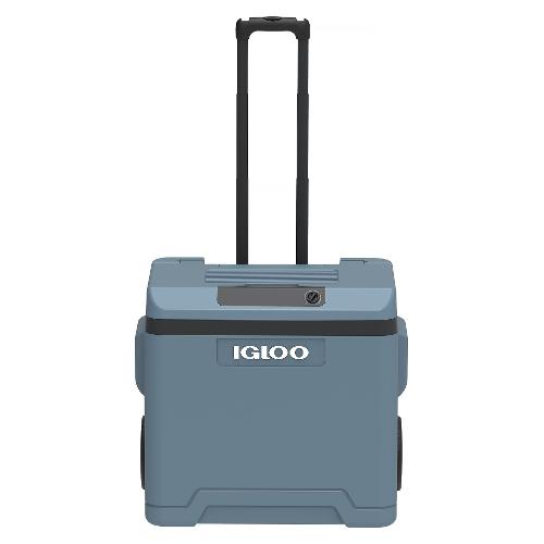 Igloo Frigorifero portatile Ie42 carrellato Blu (42L) 9620013371 Alimentazione 12V DC; 220-240V AC