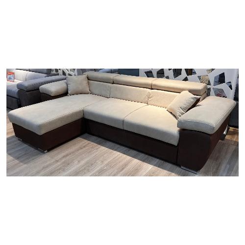 Mebel COMO Divano letto 3 posti penisola reversibile Mozart 28 e 23