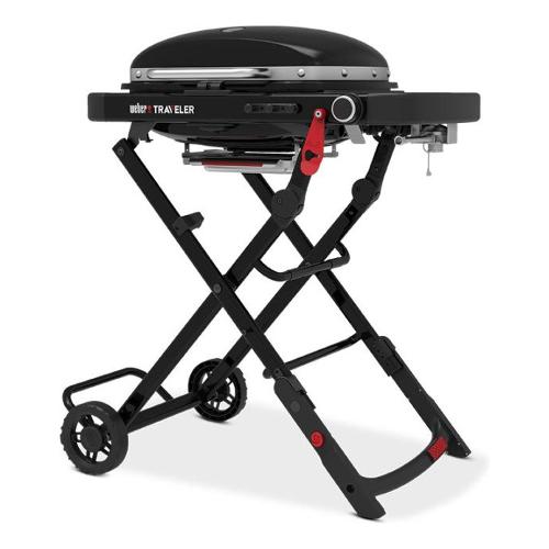 Weber Barbecue GPL Compact con griglia, forno TRAVELER Nero 1500557