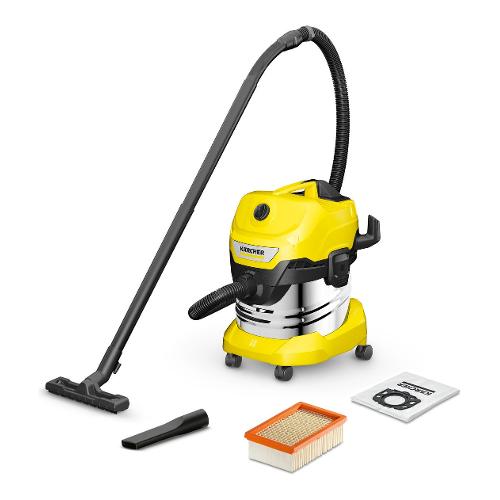Karcher Bidone aspiratutto WD 4 S V 20 5 22 Giallo e Silver 1 628 260 0 (20L)