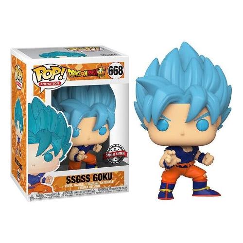 Funko POP ANIMATION Dragon Ball Goku Super Sayan Blue Limited Edition 668 42082