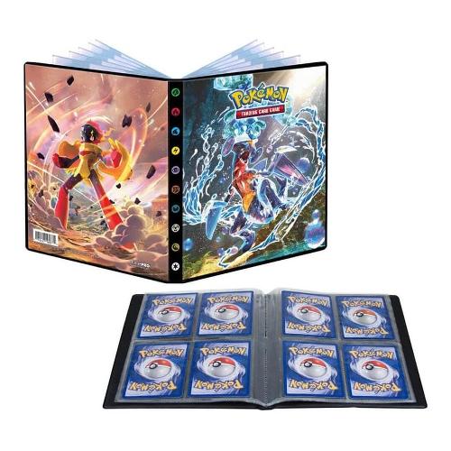 Gamevision Album carte gioco 48 tasche Scarlatto e Violetto 04 POKÉMON UP16071 E