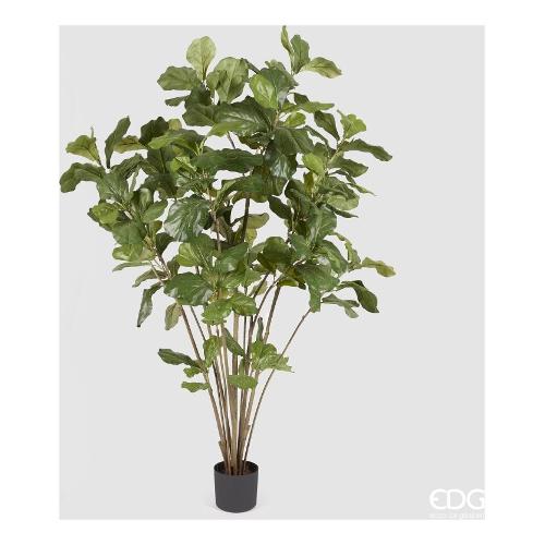 Il numero 1 del risparmio-PIANTA ARTIFICIALE DI FICUS ALTA 135CM CON VASO  IN COLORE VERDE