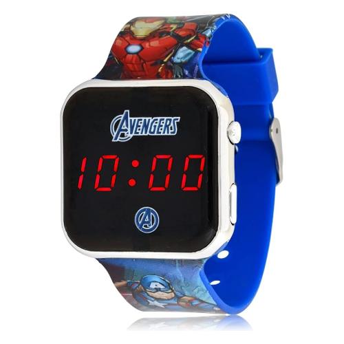 Orologio bimbo AVENGERS Digital Led Nero e Blu AVG4706