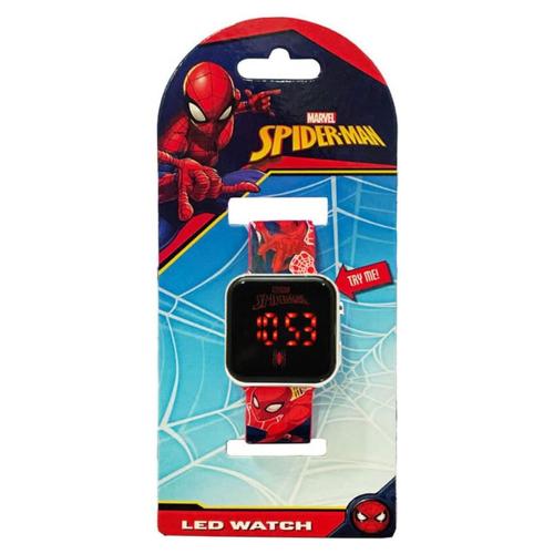 Orologio bimbo SPIDERMAN Digital Led Rosso SPD4800