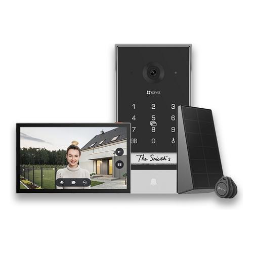 Ezviz Citofono Video Doorphone Black e Grey CS EP7