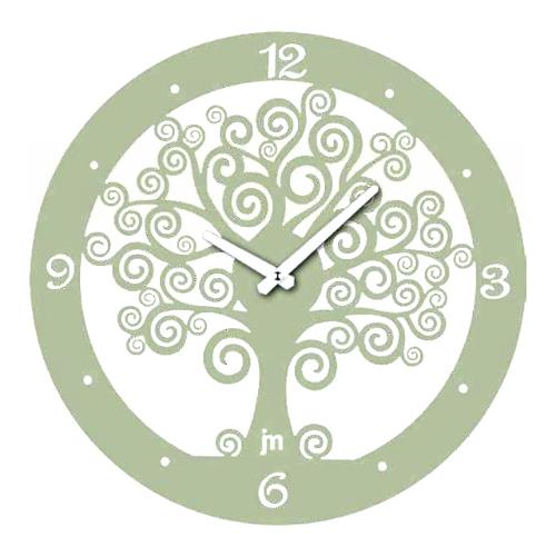 Lowell Orologio da parete (40cm) JUSTAMINUTE Verde 14983V