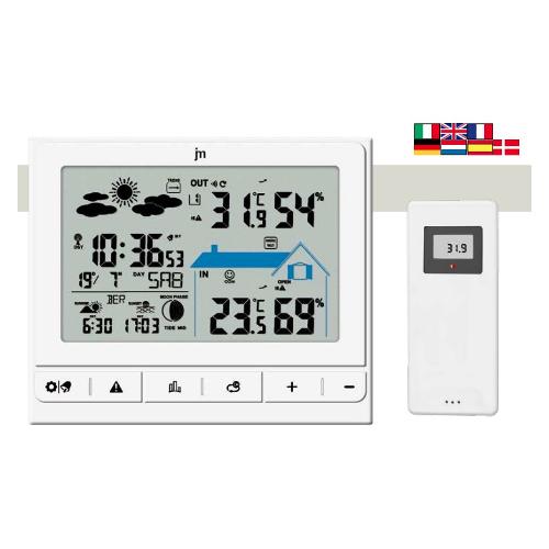 Lowell Stazione barometrica JUSTAMINUTE Radiocontrollata Bianco JD9535