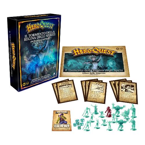 Hasbro Il Tormento della Regina degli Spiriti gioco in Italiano AVALON HILL HEROQUEST G0053103