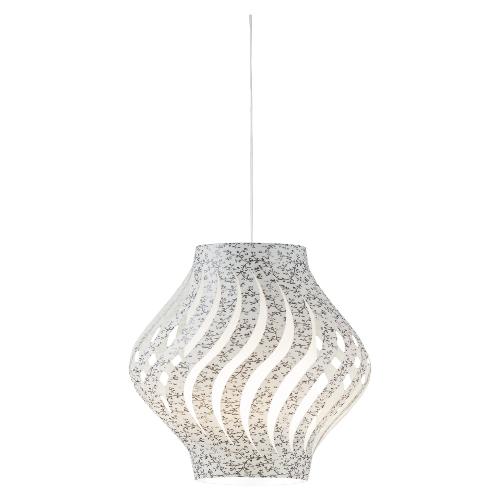 Linea Zero Sospensione HELIOS Bianco bacche (40x80cm) H39S 1 luce - E27 - Max 30W