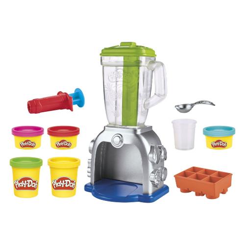 Hasbro Pasta modellabile Magici Frullati 2 barattoli 57gr,  3 da 28gr e accessori PLAY DOH F91425L0