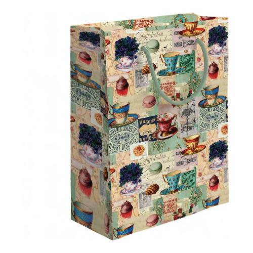 Marpimar Shopper regalo (26x12x32cm) VINTAGE GREEN Multicolor PLD29