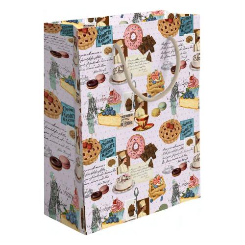 Marpimar Shopper regalo (31,5x12x45 cm) Vintage Pink Multicolor PLD31